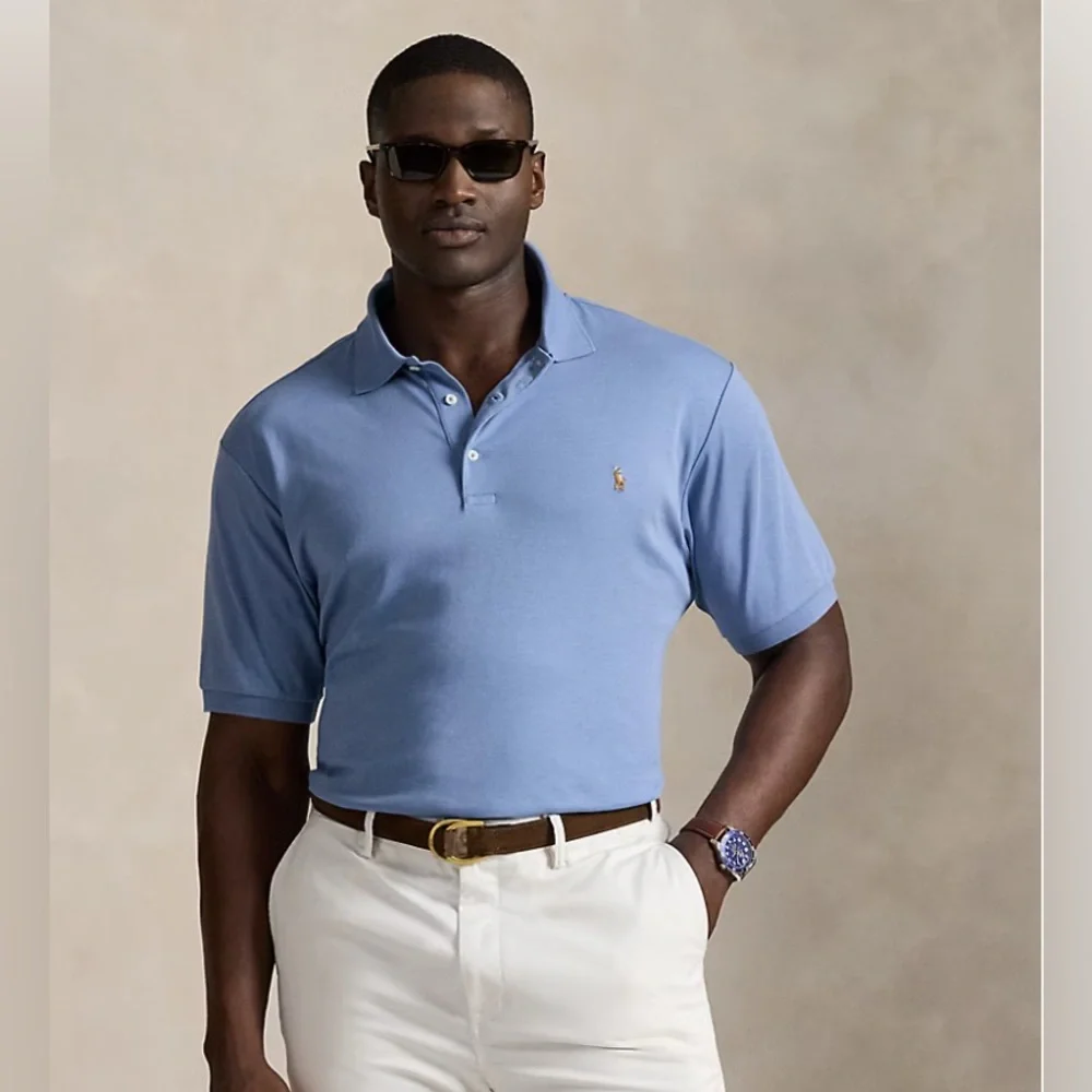 Polo‎ by Ralph Lauren Light Blue Men's Polo Shirt